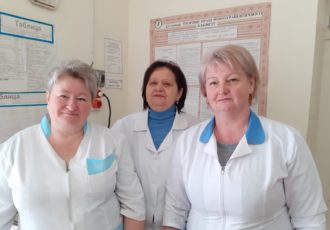 Колектив фізіотерапевтичного кабінету КНП Савранська ЦРЛ